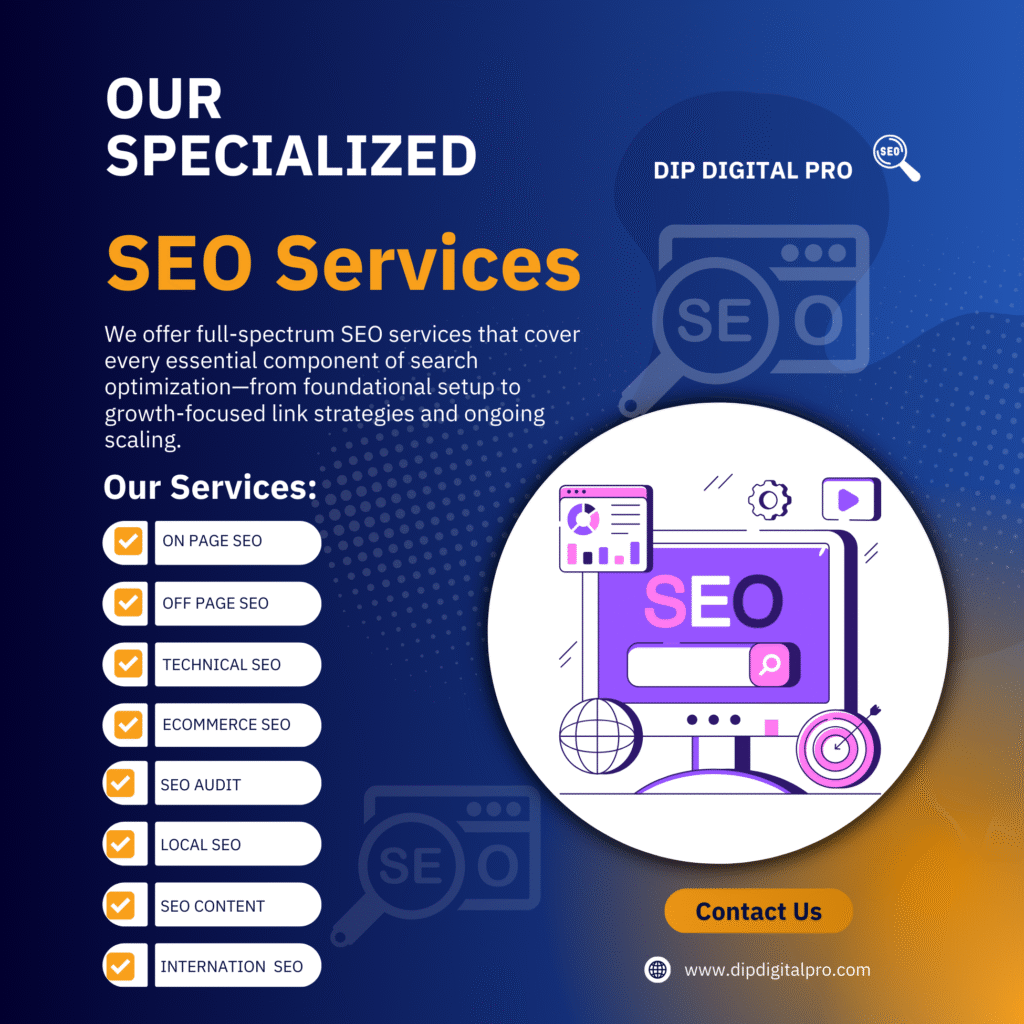 SEO Services - dipdigitalpro