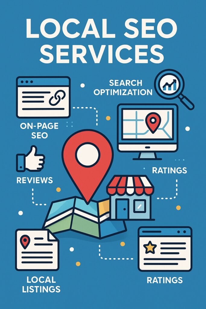 Map and local search listings optimized by DigiDigitalPro