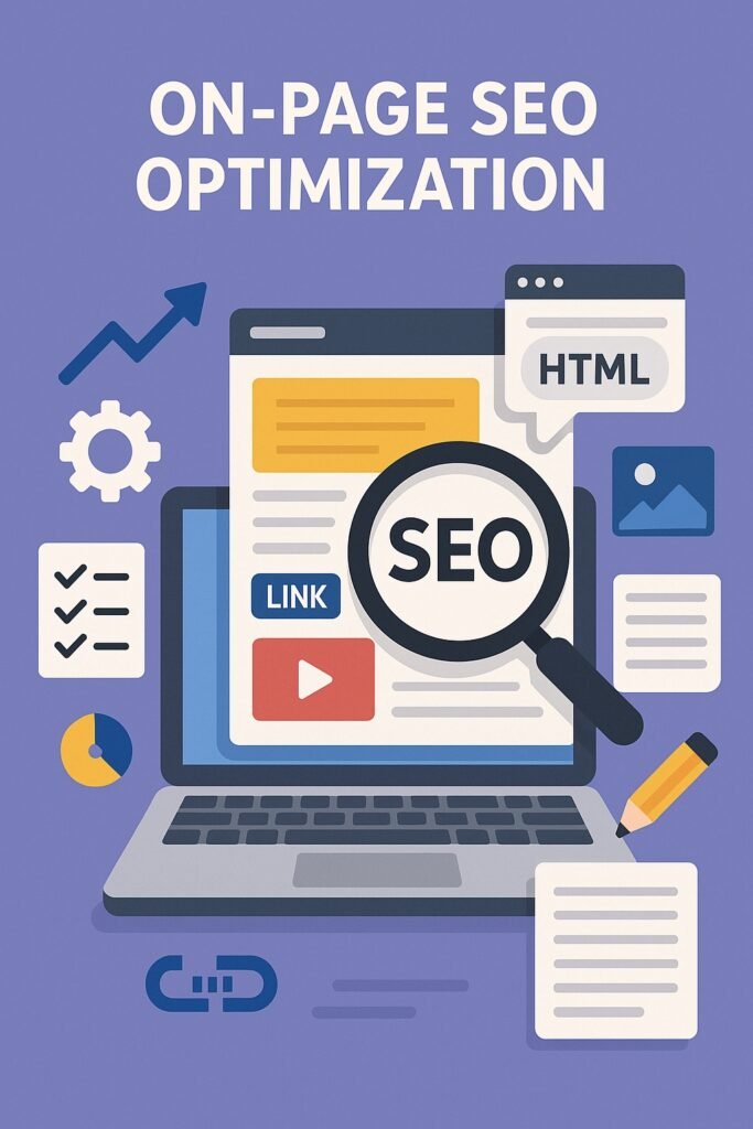On-page SEO strategy being implemented by DigiDigitalPro expert